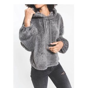 EUC Z Supply Sherpa Hooded Pullover  - Size Small